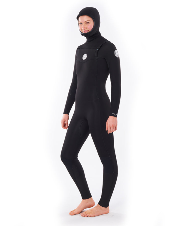  RIP CURL WOMEN DAWN PATROL HOOD 5/4 CHEST ZIP