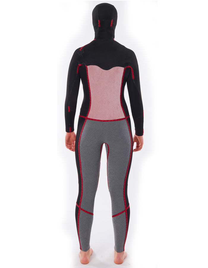  RIP CURL WOMEN DAWN PATROL HOOD 5/4 CHEST ZIP
