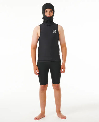  RIP CURL FLASHBOMB POLYPRO HOOD VEST 2MM KIDS