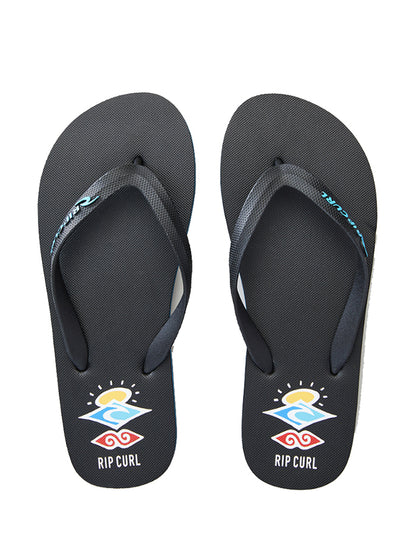  RIP CURL MC SANDALS BLACK BLUE