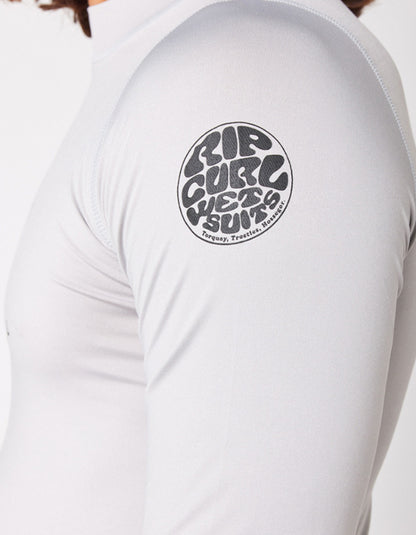  RIP CURL CORPS SHORT SLEEVE UV TEE GREY