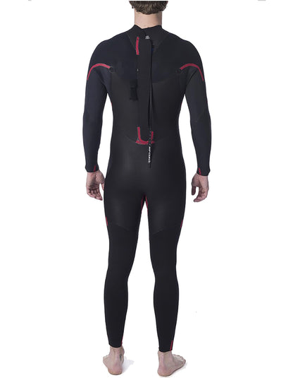  RIP CURL OMEGA 4/3 BACK ZIP WETSUIT