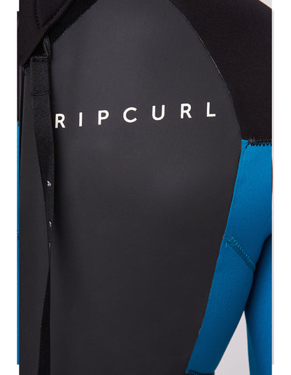  RIP CURL OMEGA 4/3 BACK ZIP WETSUIT BLUE