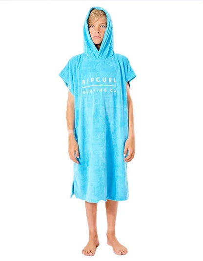  RIP CURL HOODED TOWEL BOY BLUE