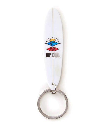  RIP CURL SURFBOARD KEYRINGS OFF WHITE