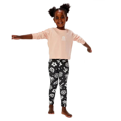  RIP CURL RAINBOW LONG SLEEVE TEE GIRL 1-8
