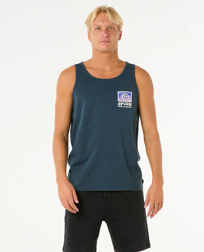  RIP CURL RAW ENERGY TRAD TANK DARK NAVY