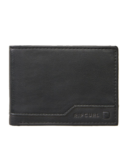  RIP CURL RIDGE PU ALL DAY WALLET BLACK GREY