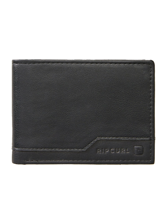  RIP CURL RIDGE PU ALL DAY WALLET BLACK GREY