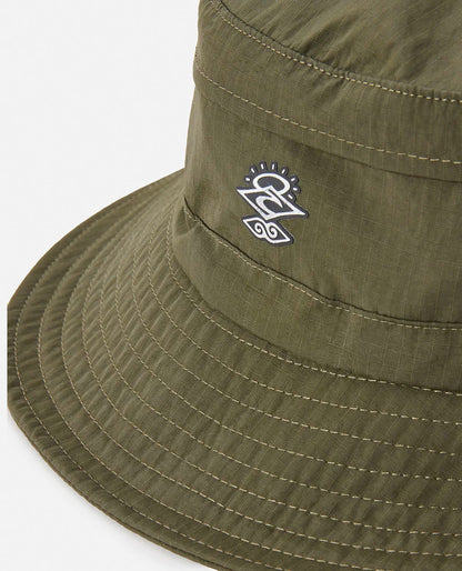  RIP CURL SEARCHERS TECH MID BRIM HAT OLIVE