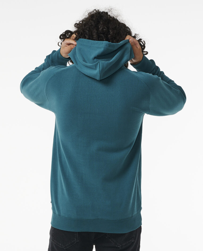  RIP CURL SEARCHERS ZIP THROUGH HOODE BLUE GREEN