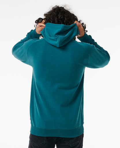  RIP CURL SEARCHERS ZIP THROUGH HOODE BLUE GREEN