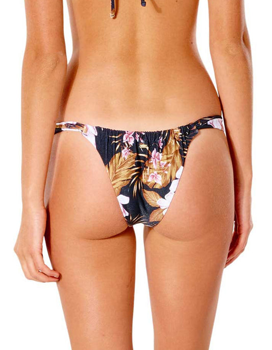  RIP CURL PLAYABELLA SKIMPY BLACK BIKINI PANT