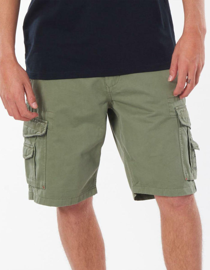  RIP CURL TRAIL CARGO WALKSHORTS 21" MID GREEN