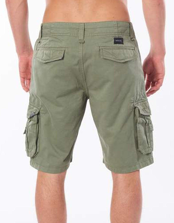  RIP CURL TRAIL CARGO WALKSHORTS 21" MID GREEN