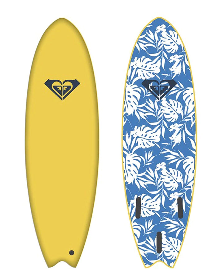  ROXY 6’6" SOFTBOARD BAT FISH YELLOW