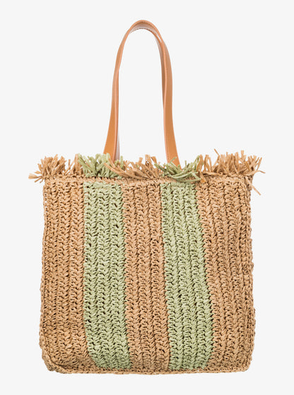  ROXY WIDE EYED PALMTREE TOTE BAG