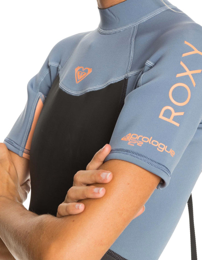  ROXY 2/2 PROLOGUE BACK ZIP WETSUIT FOR WOMEN POW