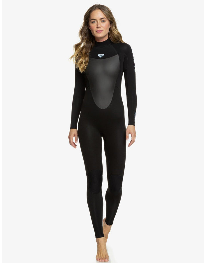  ROXY 4/3 PROLOGUE BACK ZIP WETSUIT FOR WOMEN BLACK