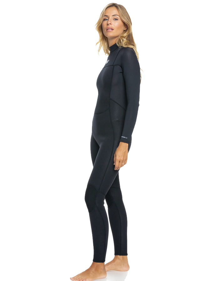  ROXY 5/4/3 PROLOGUE BACK ZIP WETSUIT FOR WOMEN BLACK