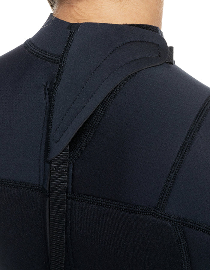  ROXY 5/4/3 PROLOGUE BACK ZIP WETSUIT FOR WOMEN BLACK
