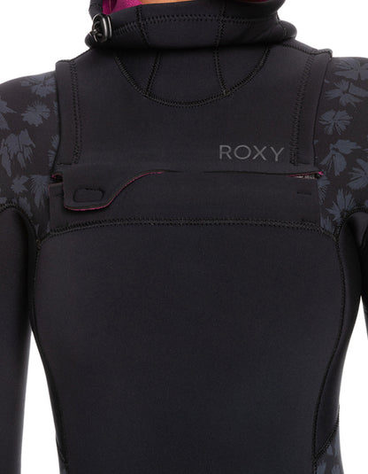  ROXY 5/4/3 SWELL SERIES HOODED CHEST ZIP