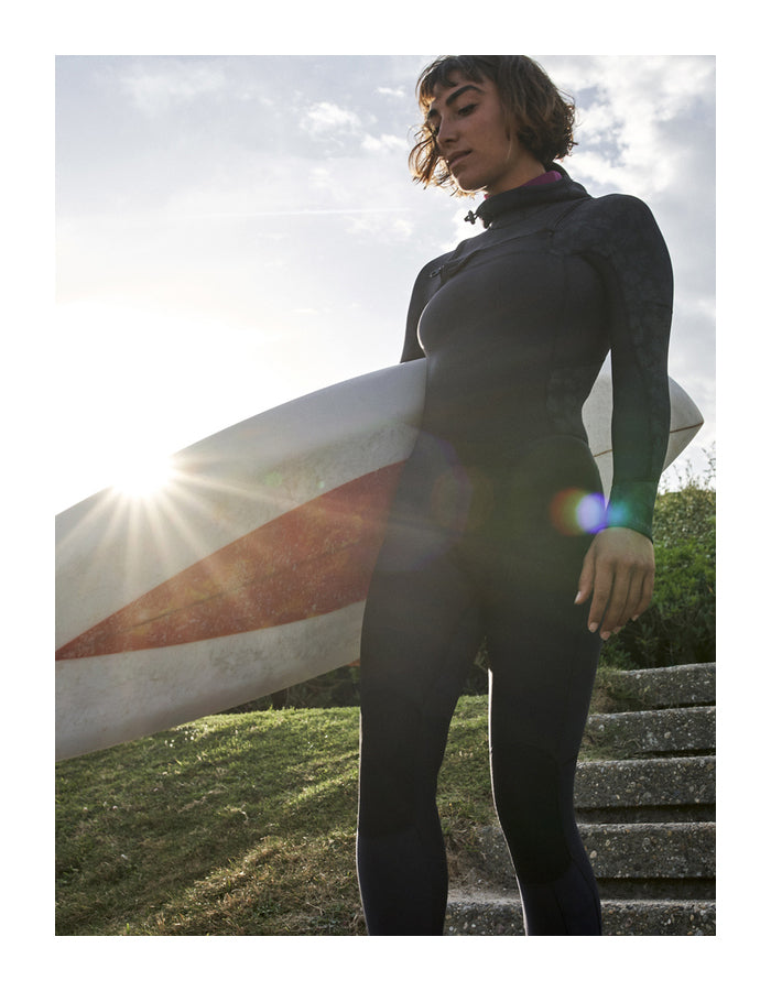  ROXY 5/4/3 SWELL SERIES HOODED CHEST ZIP