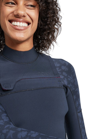 ROXY 5/4/3 SWELL SERIES HOODED CHEST ZIP