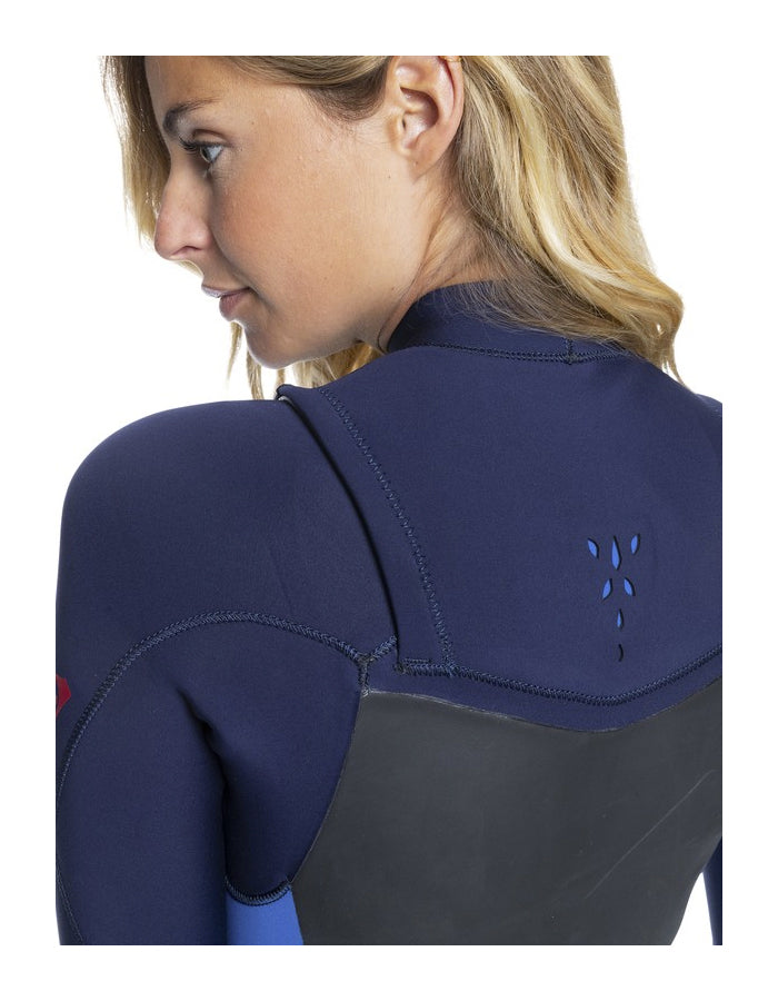  ROXY 4/3 SYNCRO SEIRES FRONT ZIP WETSUIT NAVY NIGHTS