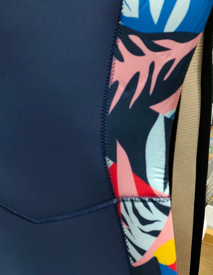  ROXY 4/3 SYNCRO SEIRES FRONT ZIP WETSUIT NAVY NIGHTS