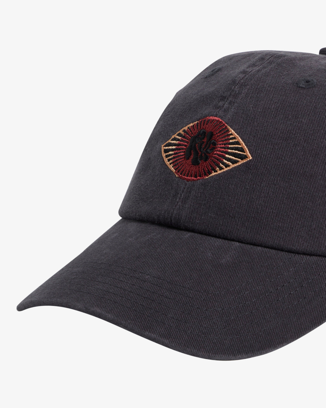  RVCA MENS JUPITER CAP WASHED BLACK