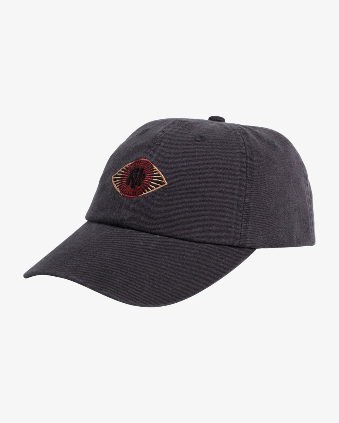  RVCA MENS JUPITER CAP WASHED BLACK