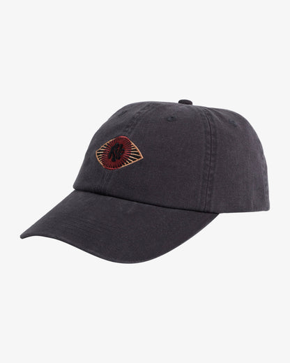  RVCA MENS JUPITER CAP WASHED BLACK