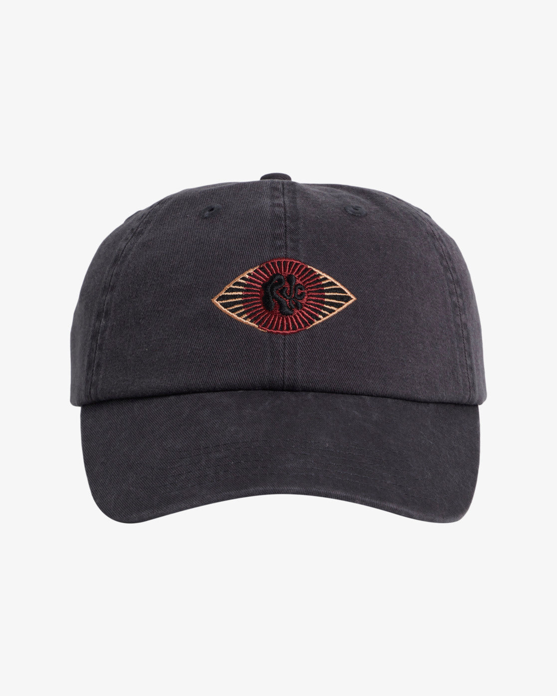  RVCA MENS JUPITER CAP WASHED BLACK