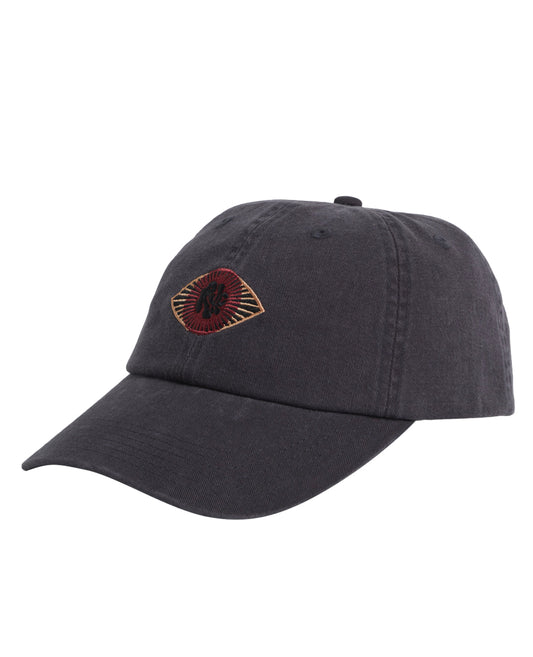  RVCA MENS JUPITER CAP WASHED BLACK