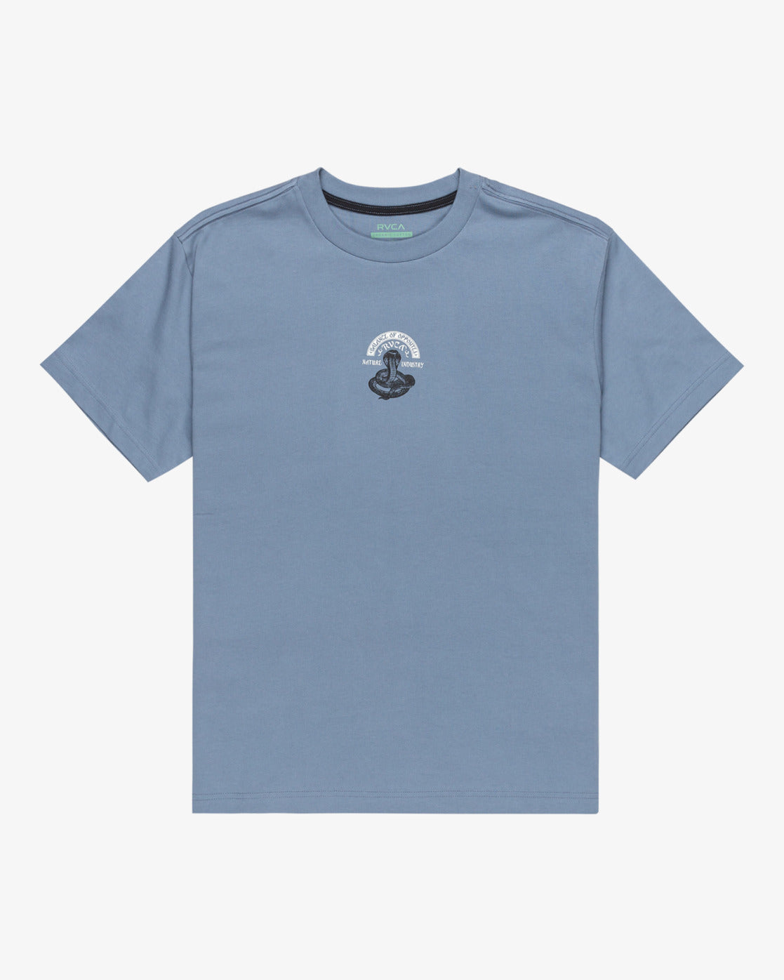  RVCA CHARMER T-SHIRT VINTAGE NAVY