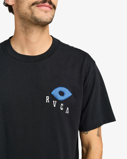  RVCA KEEP GROWING T-SHIRT BLACK