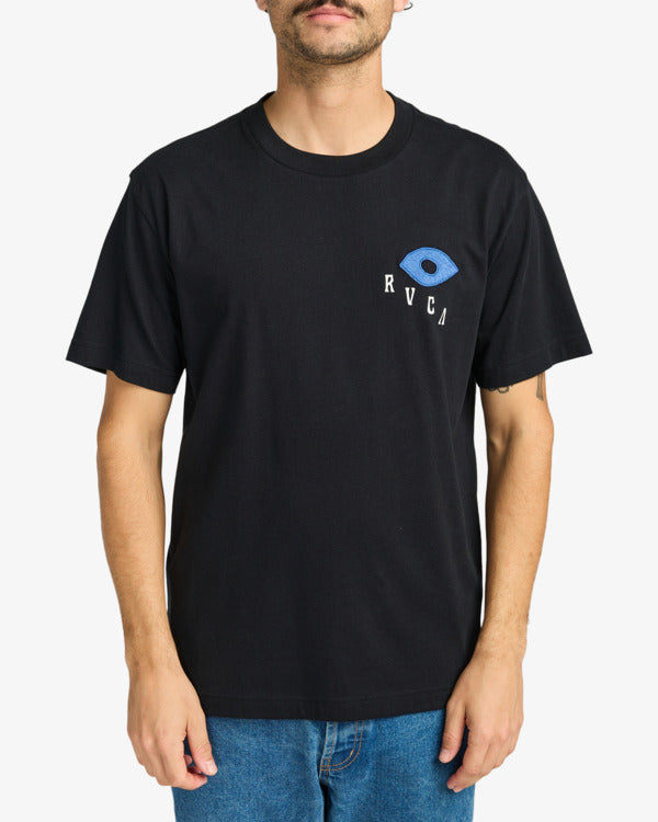 RVCA KEEP GROWING T-SHIRT BLACK