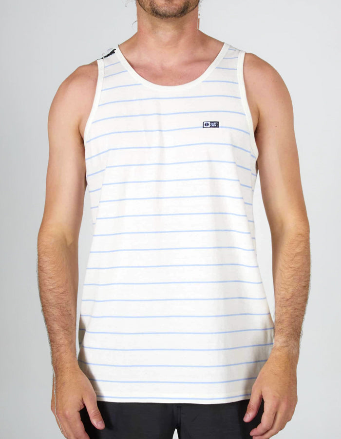  SALTY CREW AHOY TANK TOP VINTAGE WHITE