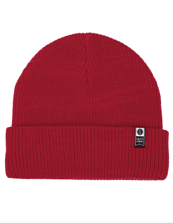  SALTY CREW ALPHA BEANIE RED