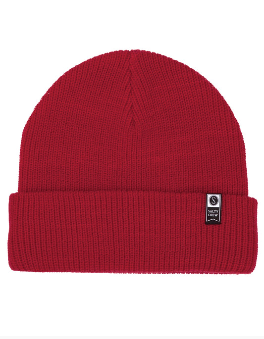  SALTY CREW ALPHA BEANIE RED
