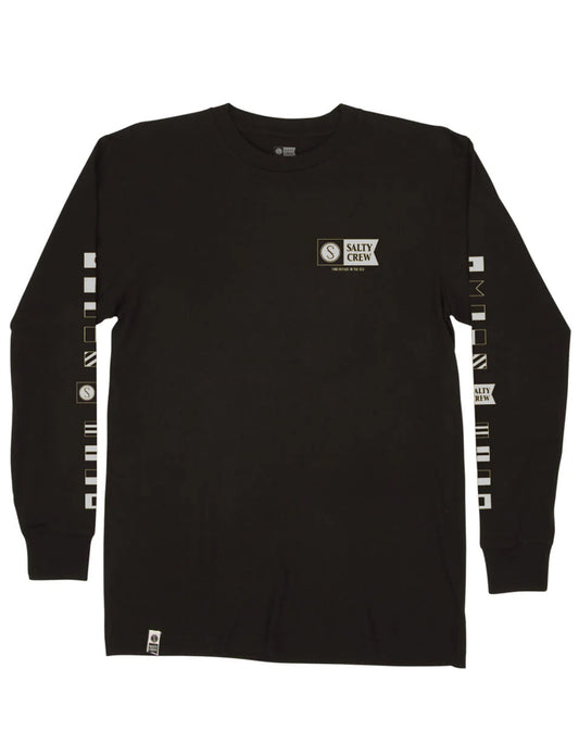  SALTY CREW ALPHA PREMIUM LONG SLEEVE BLACK