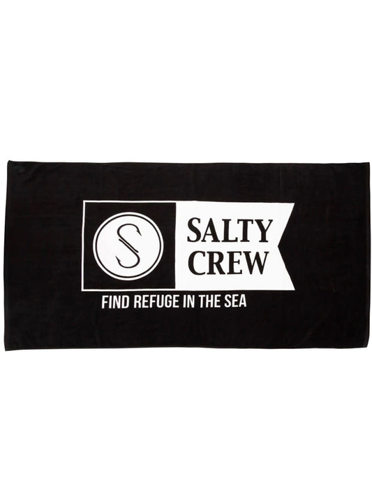  SALTY CREW ALPHA REFUGE TOWEL LOGO