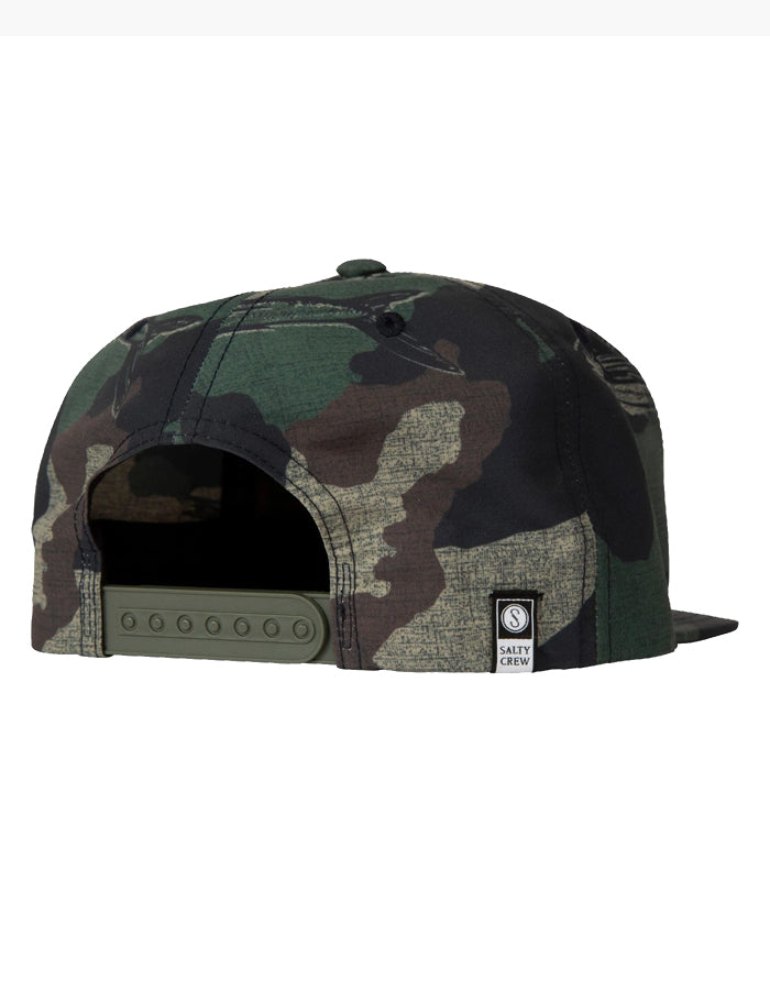  SALTY CREW ALPHA TECH 5 PANEL CAMO