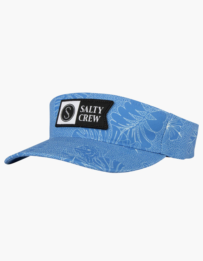  SALTY CREW ALPHA BAHAMA BLUE VISOR