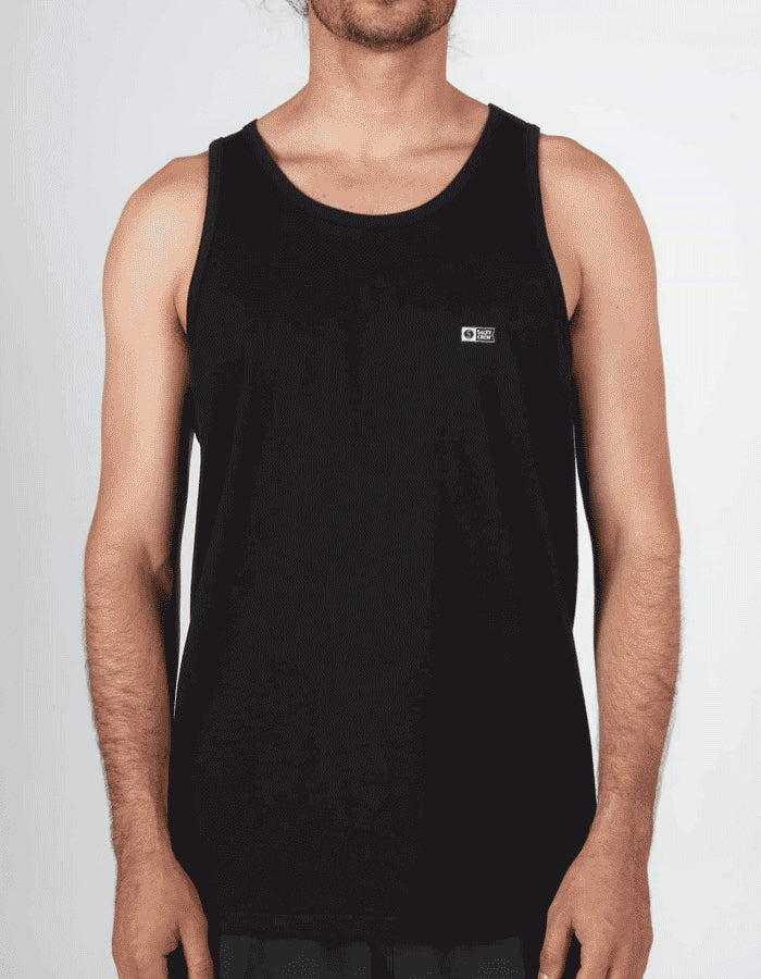  SALTY CREW BARE BONES TANK TOP BLACK