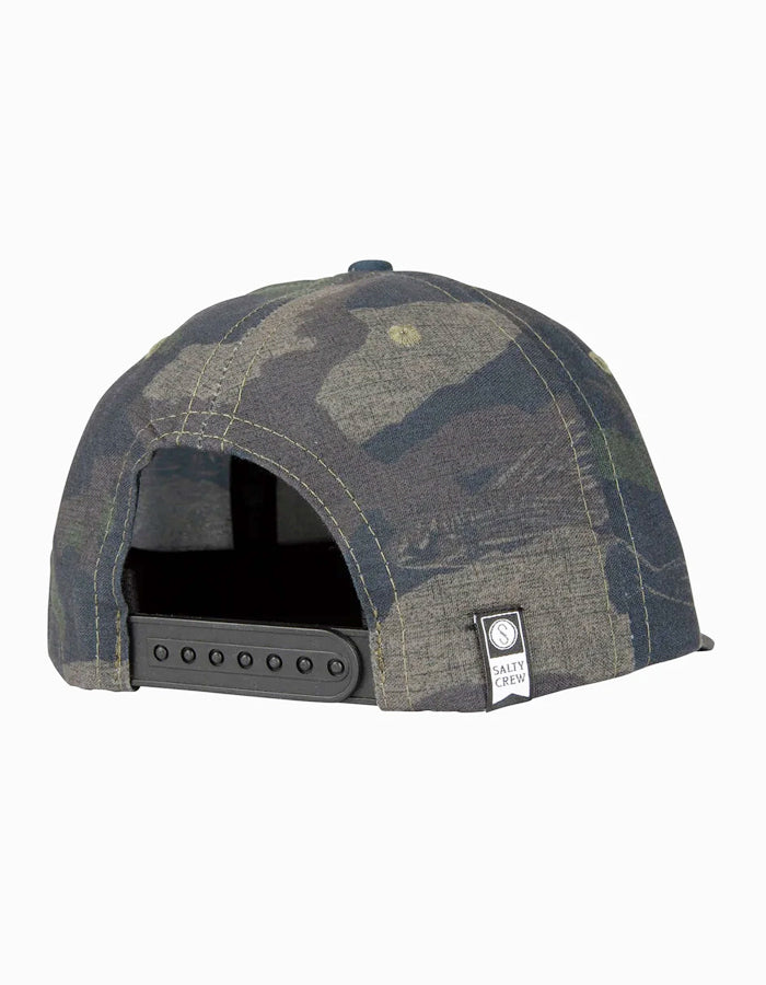  SALTY CREW BRUCE BOYS 6 PANEL CAMO