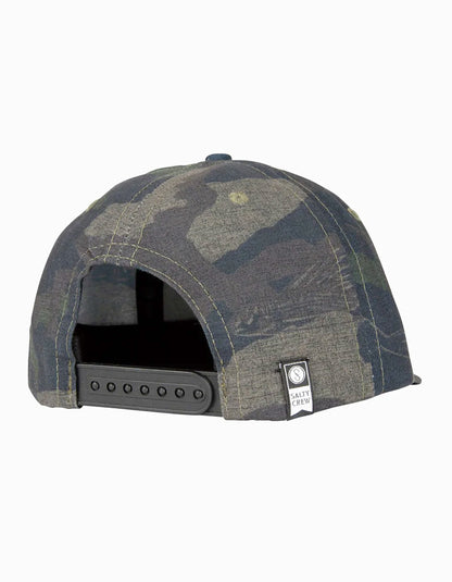  SALTY CREW BRUCE BOYS 6 PANEL CAMO