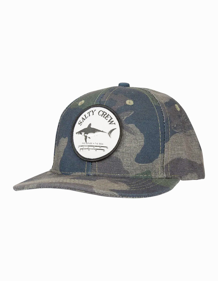  SALTY CREW BRUCE BOYS 6 PANEL CAMO