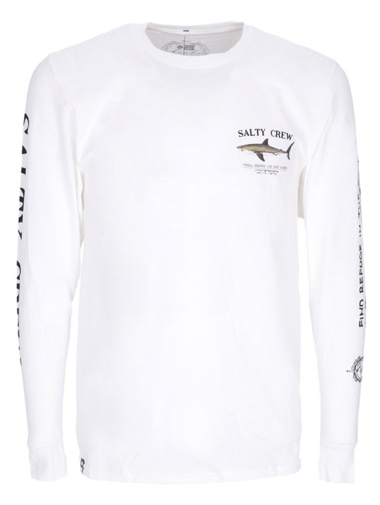  SALTY CREW BRUCE SUNSHIRT LONG SLEEVE WHITE